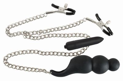        Nipple Clips with Vibrator