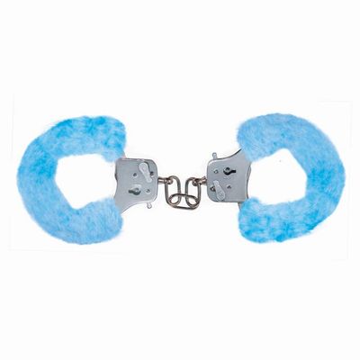 ��������� � ����� Furry Fun Cuffs Pale Blue 9506TJ