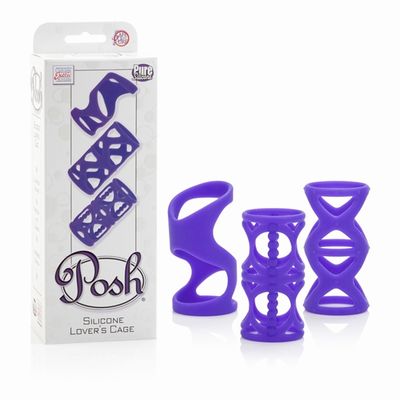      Posh Silicone Lovers Cages1369-45BXSE