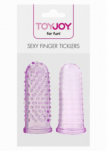    SEXY FINGER TICKLERS PURPLE 10236