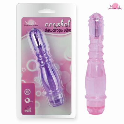  "Crystal Vibrator-dewdrops Pink"