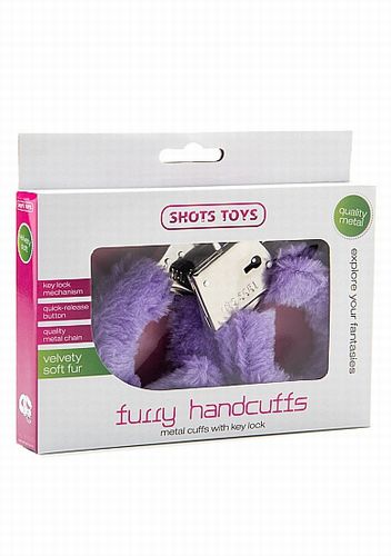 ��������� Furry Handcuffs Purple