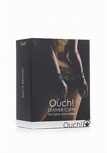 ��������� Leather Cuffs Black SH-OU048BLK
