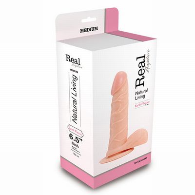 ������������� REALISTIC DILDO REAL RAPTURE FLESH 6.5" T4L-00700680