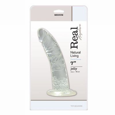 ������������� JELLY DILDO REAL RAPTURE CLEAR 7