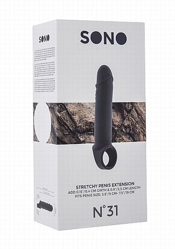  Stretchy Penis Extension Grey No.31 