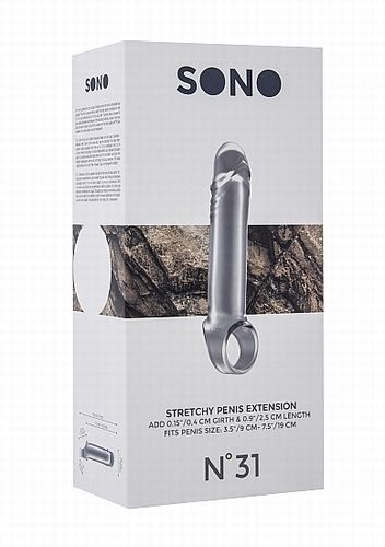 ������� Stretchy Penis Extension Transparent No.31