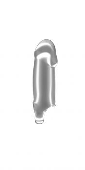 ������� Stretchy Thick Penis Extension - Transparent No.37 SH-SON037TRA