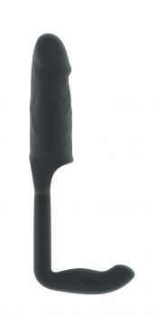 ������� Stretchy Penis Exten and Plug  Grey No.38 SH-SON038GRY