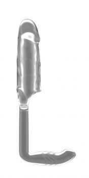 ������� Stretchy Penis Exten and Plug Transparent No.38 SH-SON038TRA