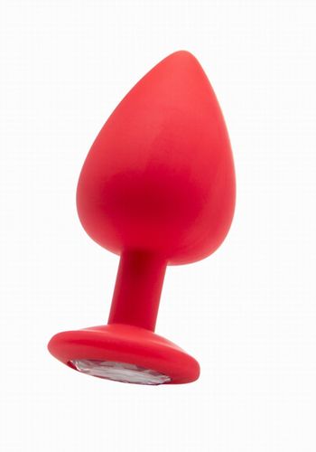 �������� ������ OUCH! Extra Large Diamond Butt Plug Red 