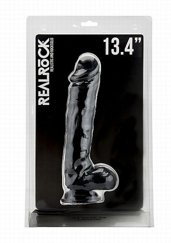  Realistic Cock 13,4" Black 