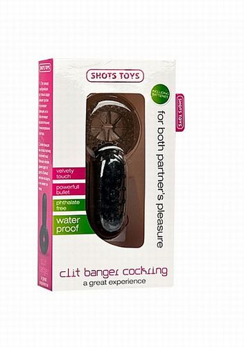   Clit Banger Cockring Black 