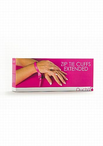 ��������� Zip Tie Cuffs Pink SH-OU021PNK