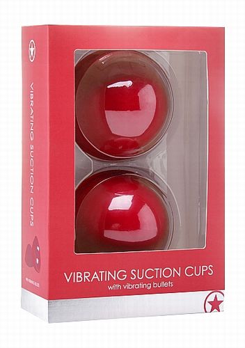  Vibrating Suction Cup Red