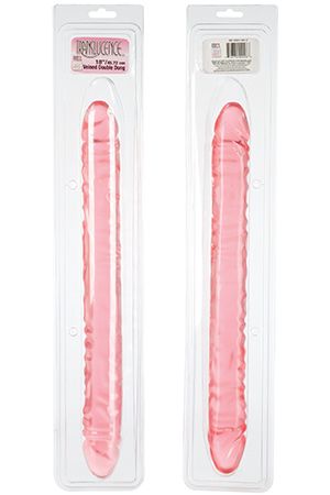 ������������ �� ��� TRANS 17.5\" VEINED DBL DONG