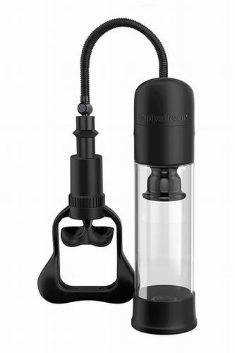 ��������� ����� � �������������� ������� Pump Worx Ultimate Head Job Vibrating Penis Pump - Black