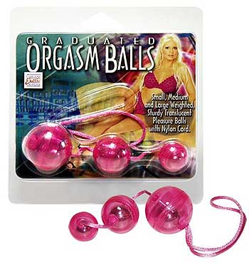   "Graduated Orgazm Balls"