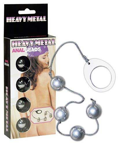   "Heavy Metal Anal Beads "