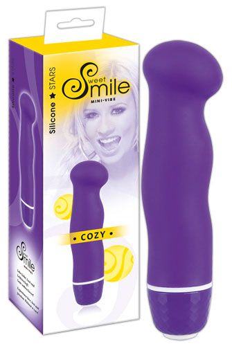 Изысканный вибростимулятор "Smile Cozy"