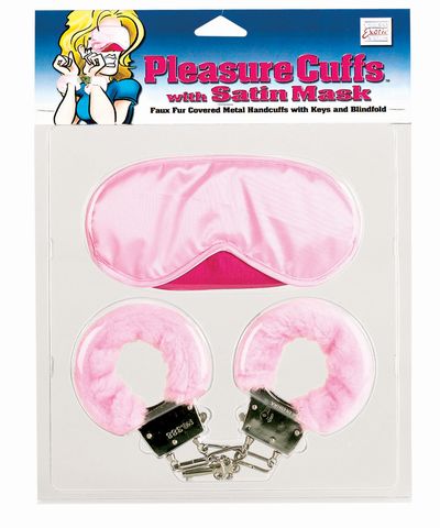        Pleasure Cuffs W/Satin Mk 2742-04CDSE