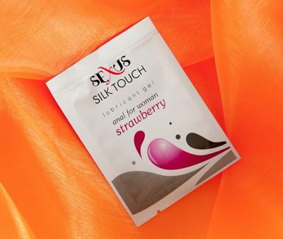 ����� ��������� �������� ����-������ Silk Touch Strawberry Anal (6 ��. * 50 ��.)