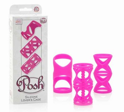    Posh Silicone Lovers Cages