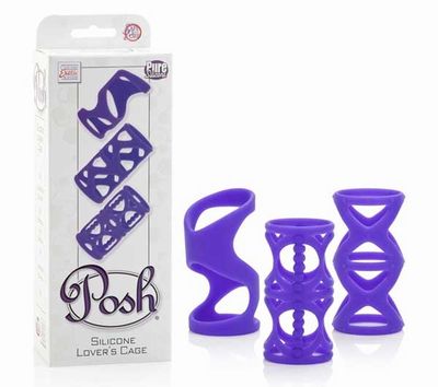    Posh Silicone Lovers Cages