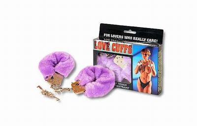    Love Cuffs Purple Plush