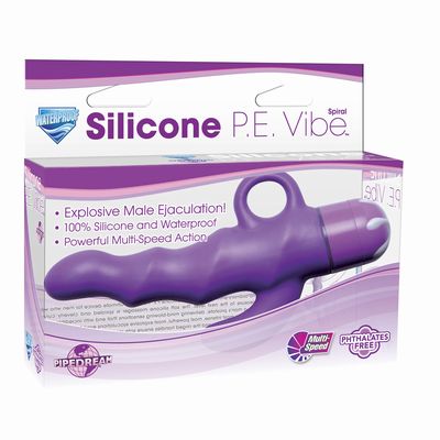   Silicone P.E. Vibe Spiral Purple
