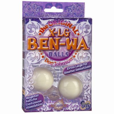    X-Large Ben Wa Balls - Ivory