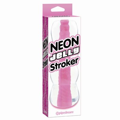   Neon Jelly Stroker Pink