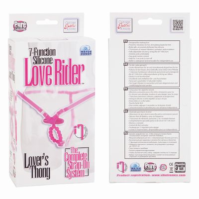    Love Rider Lovers Thongs Pink