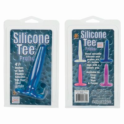  Silicone Tee Probes Blue 0418-12CDSE
