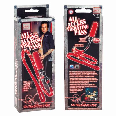 Phil Varone All Access Vibrating Pass Red 2975-10BXSE