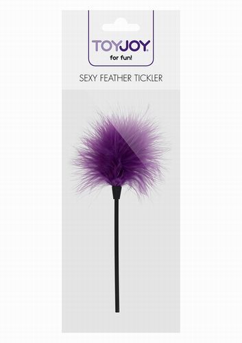    SEXY FEATHER TICKLER PURPLE 