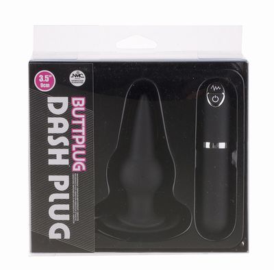   Dash Butt Plug With Mini Controller III - 9 .