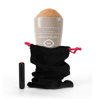 �����������-����� � ������ Cyberskin Deep Throat � ���������
