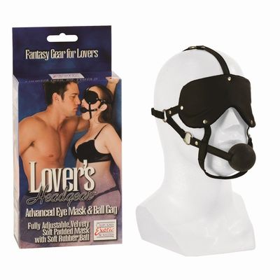 ׸    Lovers Headgear Advanced Eye Masks   Ball Gags