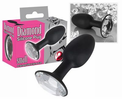 ׸���� �������� ������ � ���������� Diamond Silicon Plug Small - 8,5 ��.