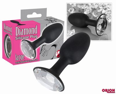 ׸���� �������� ������ � ���������� Diamond Silicon Plug Large - 11 ��.