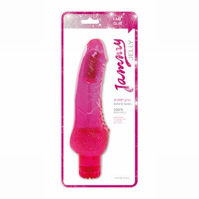 ������� �������� VIBRATOR JAMMY JELLY SHARP GLITTER - 22,5 ��.