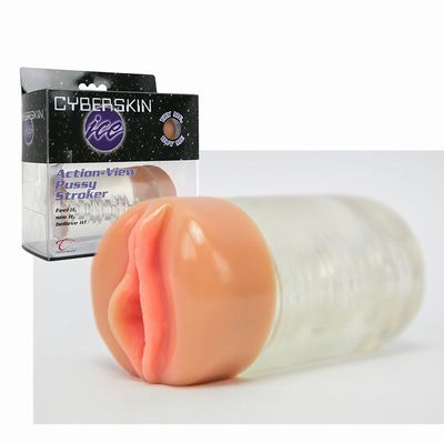 ���������� ������  CyberSkin Ice Action-View Pussy Stroker