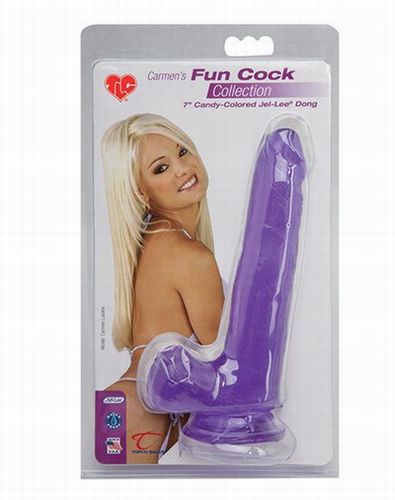 ������� ������������� �� �������� TLC Carmen�s Fun Cock - 17,5 ��.