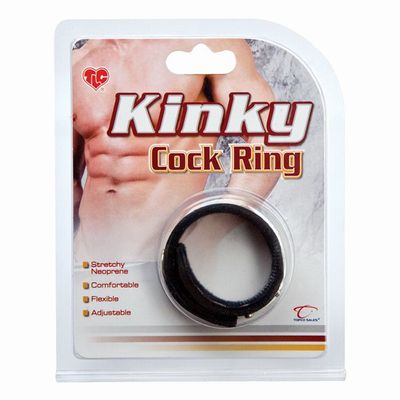 ����������� ������ �� ����� TLC Kinky Cock Ring
