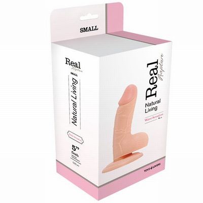 ������������� REALISTIC DILDO REAL RAPTURE FLESH 5" T4L-00700678