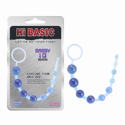 ������� �������� ������� Sassy Anal Beads - 26,7 ��.