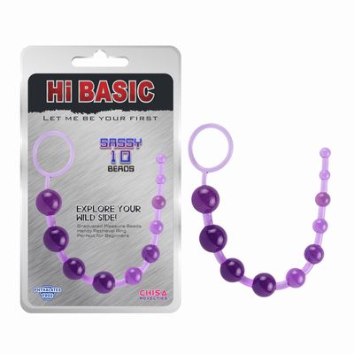 ���������� �������� ������� Sassy Anal Beads - 26,7 ��.