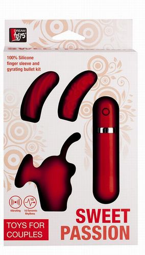 ������� ��������� � 3 ������� ��������� NEON SWEET PASSION 10FUNC. VIBRATOR KIT