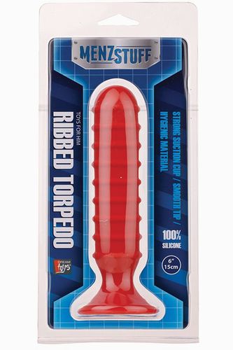 ������� ����������� �������� ���������� � ��������� MENZSTUFF RIBBED TORPEDO - 15 ��.